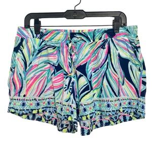 Lilly Pulitzer Multicolor Tropical Print Shorts